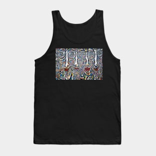 Berlin wall mural art Germany Tank Top